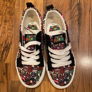 Boys 1 Slip In Mario Shoes